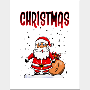 Funny Couple Matching Ugly Christmas Sweatshirts Posters and Art